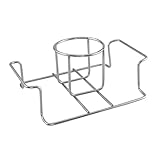 YARNOW Klappbarer Hähnchenständer Dosenhähnchenhalter Grill Ganzes Hähnchen Bräter Für Bierdosenhähnchen Truthahn Bräter Hähnchenhalter Für Grill Hähnchenständer Geformt Aus