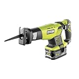 RYOBI 18 V ONE+ Akku-Säbelsäge RRS1801M (Hublänge 22mm, Leerlaufhubzahl 3.100 (min−1), ohne Akku und Ladegerät)