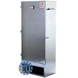 ITA Räucherofen 7003 - Premium XL Räucherschrank mit 3 Etagen 111 cm - Legierter Stahl - Qualität Made In EU Direkt vom Hersteller – Smoker zum Kalträuchern & Heißräuchern – Für bis zu 13kg Fleisch