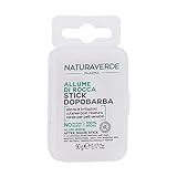 Naturaverde | Pharma - Aftershave-Stick für Herren, After Shave Stick, Alaun di Rocca, Stick Alaun, für empfindliche Haut, 100% natürlich, 90g
