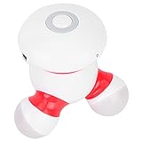 NSXAYIWE Elektronisches USB-Massagegerät, Tragbares Mini-Körpermassagegerät, Sanftes Vibrationsmassagegerät Mit LED-Leuchten