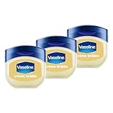 Vaseline Lip Therapy Crème Brûlée, Pflegender Lippenbalsam für optimale Feuchtigkeit (Crème Brûlée (3er Pack))