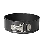 CiciRay Trading Universal-Backform aus Kohlenstoffstahl (18/20/22/24/26/28 cm), antihaftbeschichtet, Springform, runde Kuchenform, Küchenhelfer(28 CM)