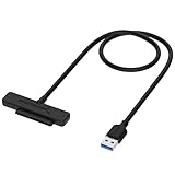 Sabrent SATA USB Adapter SSD HDD 2,5 Zoll Festplattenadapter USB, 5Gbps Data Transfer (EC-SSHD)