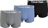 Calvin Klein Herren TRUNK 3PK Multipack/Unterwäsche, blu, M