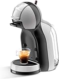 Krups KP123B Dolce Gusto Maschine Mini Me | Kaffeekapselmaschine | über 30 verschiedene Getränke vollautomatisch | Heiß- und Kaltfunktion | 1500 Watt | Artic-Grey/schwarz