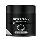 Silver Clean Eintauchreiniger, 100ml Silber Schmuck Reinigungsmittel, Effektiver Schmuckreiniger Für Silber Reinigung & Silbers Versilbertes, Silberschmuck-Reinigungsbad Für Erneuerten Glanz