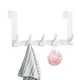 CENRF Haken zum Aufhängen hinter der Tür, Organizer zum Aufhängen über der Tür, Organizer hinter der Tür, Haken über der Tür, Aufbewahrungsregal für Kleidung aus Metall, Organisation