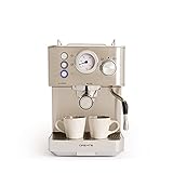 CREATE / THERA CLASSIC/Halbautomatische Espressomaschine / 20bar für gemahlenen Kaffee und ESE-Pads, 1.25 Liter Tank, 1100W
