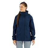 VAUDE Damen Women's Escape Light Jacket Regenjacke, Dark Sea, 42 EU