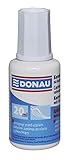 DONAU 7615001-99 Korrekturflüssigkeit mit Pinsel/Korrekturfluid, 20 ml