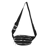 HOLIDYOYO Herren Bauchtasche Multifunktionale Gürteltasche für Sport und Outdoor Aktivitäten Verstellbarer Hüftgurt Große Kapazität mit Fächern für Handy Geldbeutel und Schlüssel