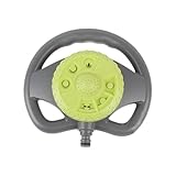 Rotierender Sprinkler – rotierende Wasserverteilung für Rasen und Gärten | gleichmäßige Bewässerung mit breiter Abdeckung für Landwirtschaft, Gemüsegärten