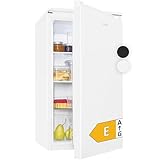 Bomann® Kühlschrank ohne Gefrierfach | Energieklasse E | 84cm | leise | 3 Ablagen | Türanschlag wechselbar | 87L | Kühlschrank klein mit Gemüsefach | Standardkühlschrank | VS 7255 weiß