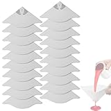 JUGUTA 20 Stück Lacksiebe Lackfilter, Nylon Einweg Konisches Papier Lacksiebe Mikron Filter Trichterfiltern, Papier Lackfilter Farbsiebe Für Autolack Für Automobilsprühfarbe Lackierzubehör