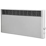 Elektroheizung, Heizkörper, Speicherheizung/Schamottespeicher mit integriertem Thermostat und Wandhalterung - 2400 Watt - Maße: (BxHxT): 90,0cm x 44,5cm x 8,5cm