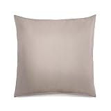 Hochwertige Wetterfeste Outdoor-Kissen mit Füllung und Reißverschluss - Wasserabweisend, Pflegeleicht, UV-beständig - In Verschiedenen Größen und Farben (Graphite, 45x45 cm)