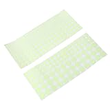 IWOWHERO 407Pc Punkte Wand Aufkleber Leucht Aufkleber Punkte Wand Aufkleber Punkte Aufkleber Glow In The Dark Aufkleber