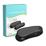 Migräne-Druckpunkt-Clip, Fingergelenk-Handmassagegerät, tragbares Massagegerät, ergonomisches Design, verstellbare Passform, 4,5 x 2 cm, zur Reduzierung von Kopfschmerzen