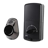 LOCADENCE Fingerabdruck Smart Lock für Tuya App, 3 in 1 Biometrische Keyless Eingangsbluetooth Türschloss für 35~50 mm Dicke Holztür