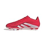 adidas Unisex Predator Club Firm Multi Ground Football Boots Fußballschuhe, Lucid Red/Cloud White/Core Black, 45 1/3 EU