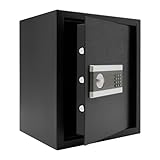 45 L Tresorschrank Haushalt Tresor Feuerfest Möbeltresor für Haushalt oder persönlichen Gebrauch kleiner Tresorschrank Safe Box mit 2 x Schlüssel, 45x38x31 cm