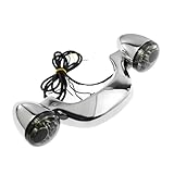 YUIBFWQ Blinker Lauflicht Motorrad Hinten Blinker Bremslicht Bar Lampe Für Ha&rley Für Touring Für Street Glide FLTRX FLHX 2010-2020 2021