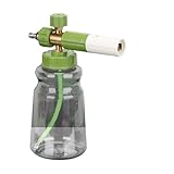 Patifirst Autoseifenschaumsprüher | Einstellbare Düse Hochdruckreiniger Schaumlanze | Ergonomischer Griff Schlauchaufsatz Mit Schnellkupplung Für Garagentor Und Wandmontage