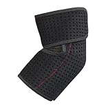 TEHAUX Atmungsaktive Outdoor Fitness Ellbogenbandage Elastischer Ellbogenschutz mit Gelenkstabilität Sport Ellbogenschutzhülle für Maximale Bewegungsfreiheit