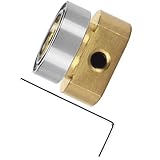 TOPPERFUN Ersatz Tätowierrad Exzenterrad mit 1,8 MM Bohrung Messing Gold für Tattoo Motor Zubehör und Professionelle Tattoo Maschine