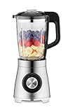 Trisa Vario Power Mix Standmixer – 1000W Hochleistungsmotor, 1,75L Glasbehälter, 5 Geschwindigkeitsstufen, Edelstahl 4-Klingen-Messer, Sicherheitsverschluss, abnehmbar zur einfachen Reinigung