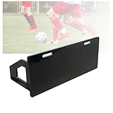 Station Football Rebound Board, Faltbares Fußball-Trainingsgerät, Schlagfester, Einstellbarer Winkel, for Das Training Von Pass- Und Kontrollfähigkeiten(59x15.7x17.7inch)