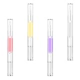 LOORGVEL 4 Stück Nagelpflege Stift mit Nagelhautpflege Öl Pen für Nagelhautpflege Nagelreparatur und Feuchtigkeit Praktische Maniküre Zubehör für Gepflegte Fingernägel und Weiche Haut