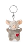 NICI Schlüsselanhänger Maus mit Herz 5cm