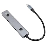 Topiky AI Voice Hub Typ C zu USB2.0 Voice Control, AI Tools USB Adapter mit 3 USBC Anschluss, USB C Hub Multiport Adapter für Laptops Desktops Tablets