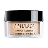 ARTDECO Translucent Loose Powder - loser Fixierpuder mit seidig-mattem Finish für ein langanhaltendes Make-up - 1 x 10 g