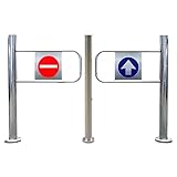 Schwenkbares Absperrgitter für sichere Zugangskontrolle, ideal für Garagen, Parkplätze und Bahnhöfe, sorgt für einen einfachen Verkehrsfluss mit 90°-Öffnung