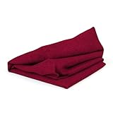 POKAR Bezüge für Palettenkissen Palettenauflagen Palettenmöbel Palettensofa, Sitzkissen 120x80, Dunkelrot