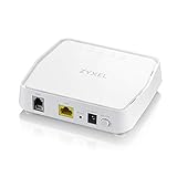 Zyxel VDSL2 DSL Bridge Modem Annex A | 17a Bonding (200Mpbs) & 35b Single Line (300Mbps) | Supervectoring, TR-069, TR-286 MELT | Fernverwaltung, OPAL Firmware [VMG4005-B50A]