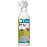 HG Schimmel Vernichter 500ml - Anti Schimmelentferner-Spray für Schimmel & Schimmelpilz, entfernt Schimmelflecken von Wänden, Fliesen, Silikondichtungen und mehr