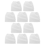 Outanaya 10 Stück Nagelstaubsauger Ersatzbeutel Langlebige Staubbeutel aus Vlies Wiederverwendbar für Nagelstudio und Maniküre Staubabsaugung