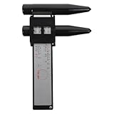 FUNOMOCYA Messschieber für Radnabenlochabstand Abs Leichtgewicht Verschleißfest Radmaßstab Metrisch Präzise Lochmuster Messlehre für Auto Felgen