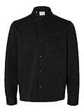 SELECTED HOMME Herren Slhjackie W Noos Sweat Jacket Jacke, Schwarz, L EU
