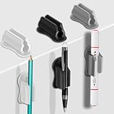 Klebender Stifthalter für die Wand, Stifthalter für Schreibtisch-Organizer, 6 Stück, Silikon-Stifthalter für Klemmbrett, Marker-Halter, klebriger Stifthalter für Schreibtischzubehör, Bürobedarf (2