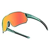 ROCKBROS Kinder Fahrradbrille Sportbrille UV400-Schutz Polarisierte Sonnenbrille TR90 Flexiblem Rahmen für Jungen Mädchen Schutzbrille Outdoorsport