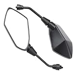 Motorrad Spiegel Für ATV QUAD Moped Roller Motorrad Rückspiegel 8mm 10mm Gewinde(M8)