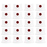 Ipetboom 40 Stück Ersatz Sprühdüsen für Aerosoldosen Kleine Sprühköpfe aus Robustem Kunststoff Universell Kompatibel für Farbsprühgeräte Gleichmäßiges Sprühbild Schnelles Austauschen