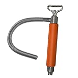 F Fityle 60cm Länge Bilgenpumpe Manuell Bilgepumpe mit, Handlenzpumpe für Boot Kanu, Orange