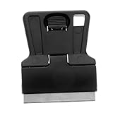 Cabilock Reinigungsklinge Scheibentönungsentferner Fleckenschaber Farbschaber Aus Metall Scheuerbürsten Zum Reinigen Schaber Zum Reinigen Autoaufkleber-entferner Glasschaber Plastik Black