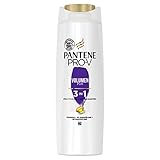 Pantene Pro-V Volumen Pur 3-In-1 Shampoo + Pflegespülung + Intensivpflege, Pro-V Formel + Antioxidantien, Für feines, plattes Haar, 250ML